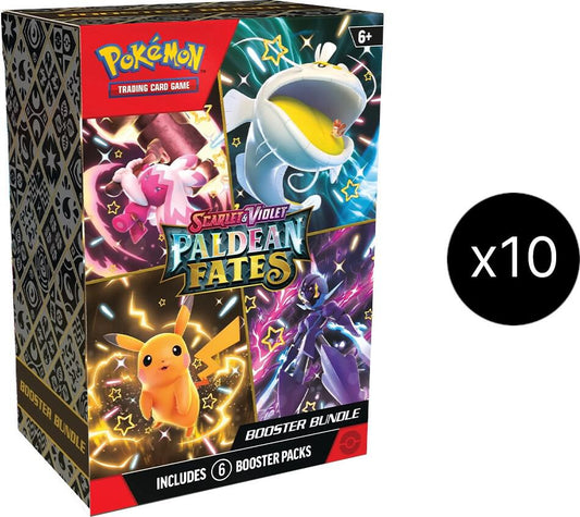 Paldean Fates Booster Bundle Display - SV: Paldean Fates
